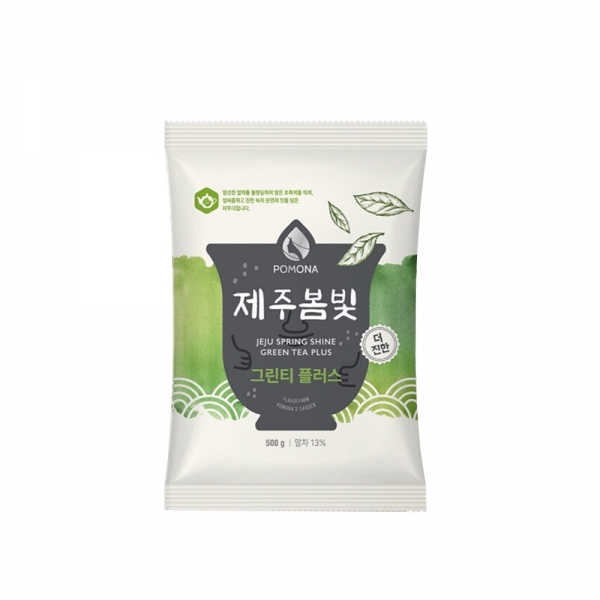 포모나 제주봄빛 그린티플러스 파우더 500g