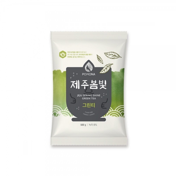 포모나 제주봄빛그린티(녹차)파우더 500g