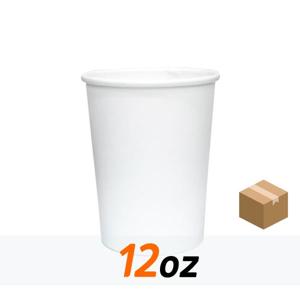 12온스 종이컵 무지 BOX/1000개