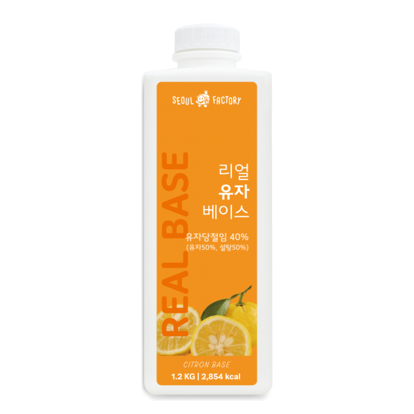 서울팩토리 리얼유자베이스 1.2kg