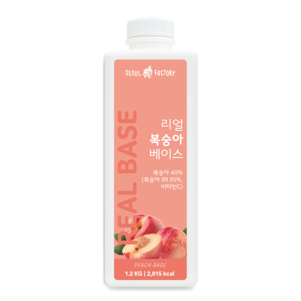 서울팩토리 리얼복숭아베이스 1.2kg