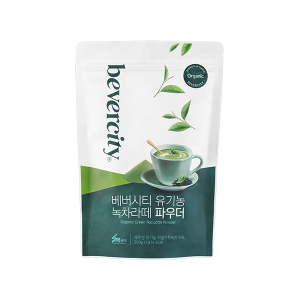 베버시티 유기농녹차 파우더 500g