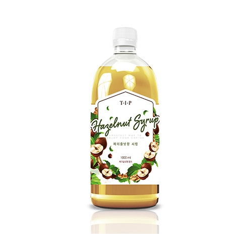 TIP 헤이즐넛 시럽 1000ml