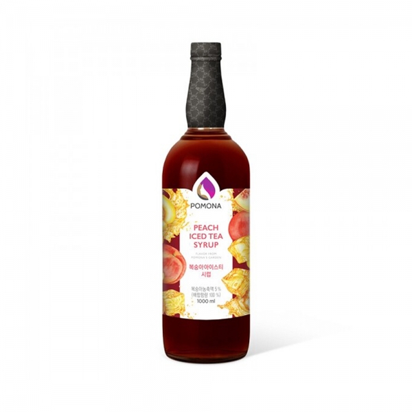 포모나 복숭아아이스티시럽 1000ml