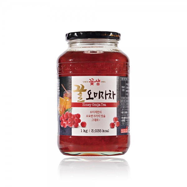꽃샘 꿀오미자차 1kg