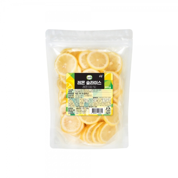 뉴뜨레 냉동 레몬슬라이스 500g 칠레산