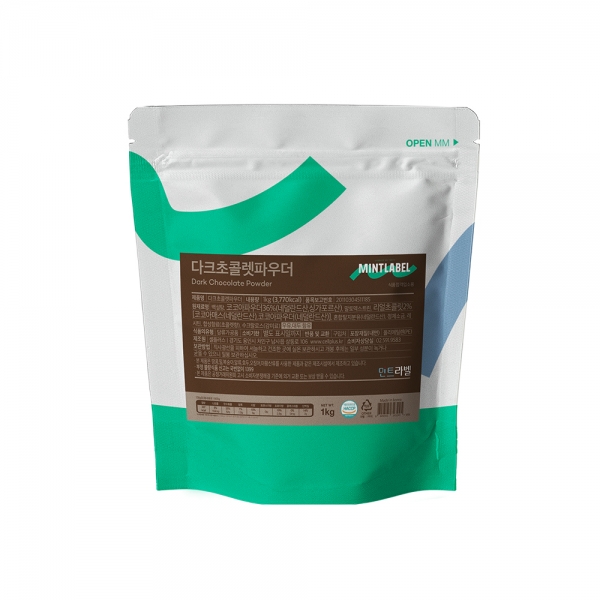 민트라벨 다크초코 파우더 1kg