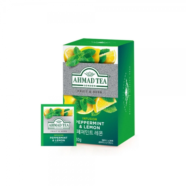 아마드 페퍼민트 레몬 20티백