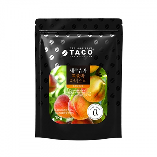 타코 제로슈가 복숭아아이스티 파우더 1000g