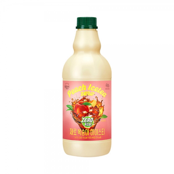 복음자리 복숭아아이스티 제로 1.47L