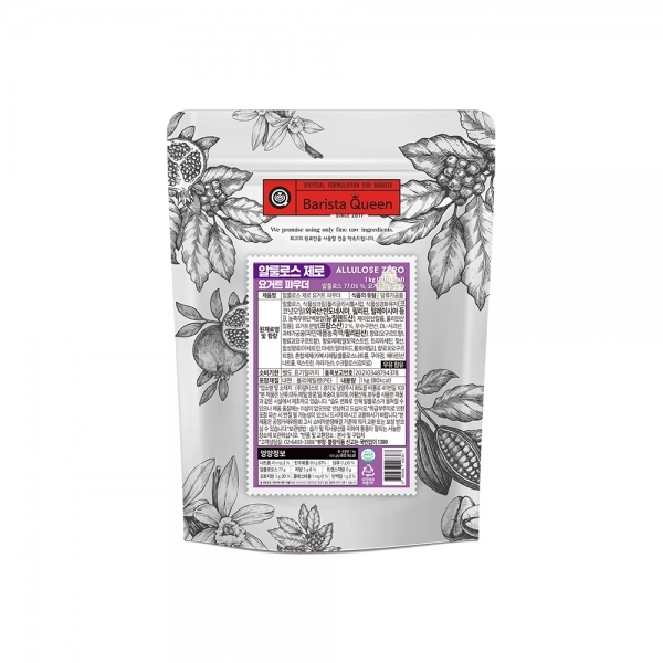 바리스타퀸 알룰로스 요거트 파우더 1kg