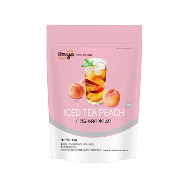 아임요 복숭아아이스티 파우더 1kg