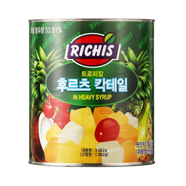 동서 리치스 후르츠 칵테일 3kg