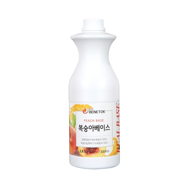 베네톡 복숭아 베이스 1.8kg