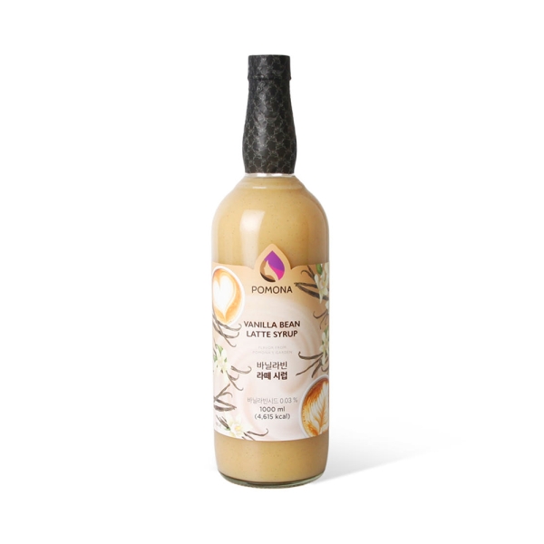 포모나 바닐라빈 라떼 시럽 1000ml
